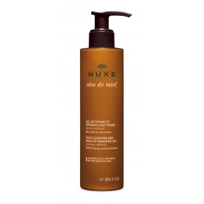 Rêve de Miel ® Очищающий гель для снятия макияжа для сухой чувствительной кожи, 200 мл